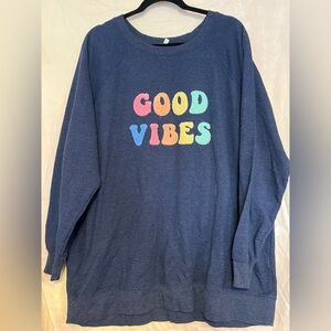 Wildfox Navy Blue Sweater